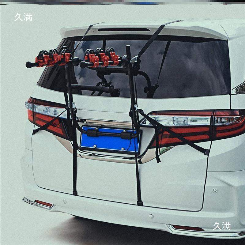 Vehicle-mounted bicycle rack, tail rack can carry 3 outdoor cycling racks, car rack behind the trunk