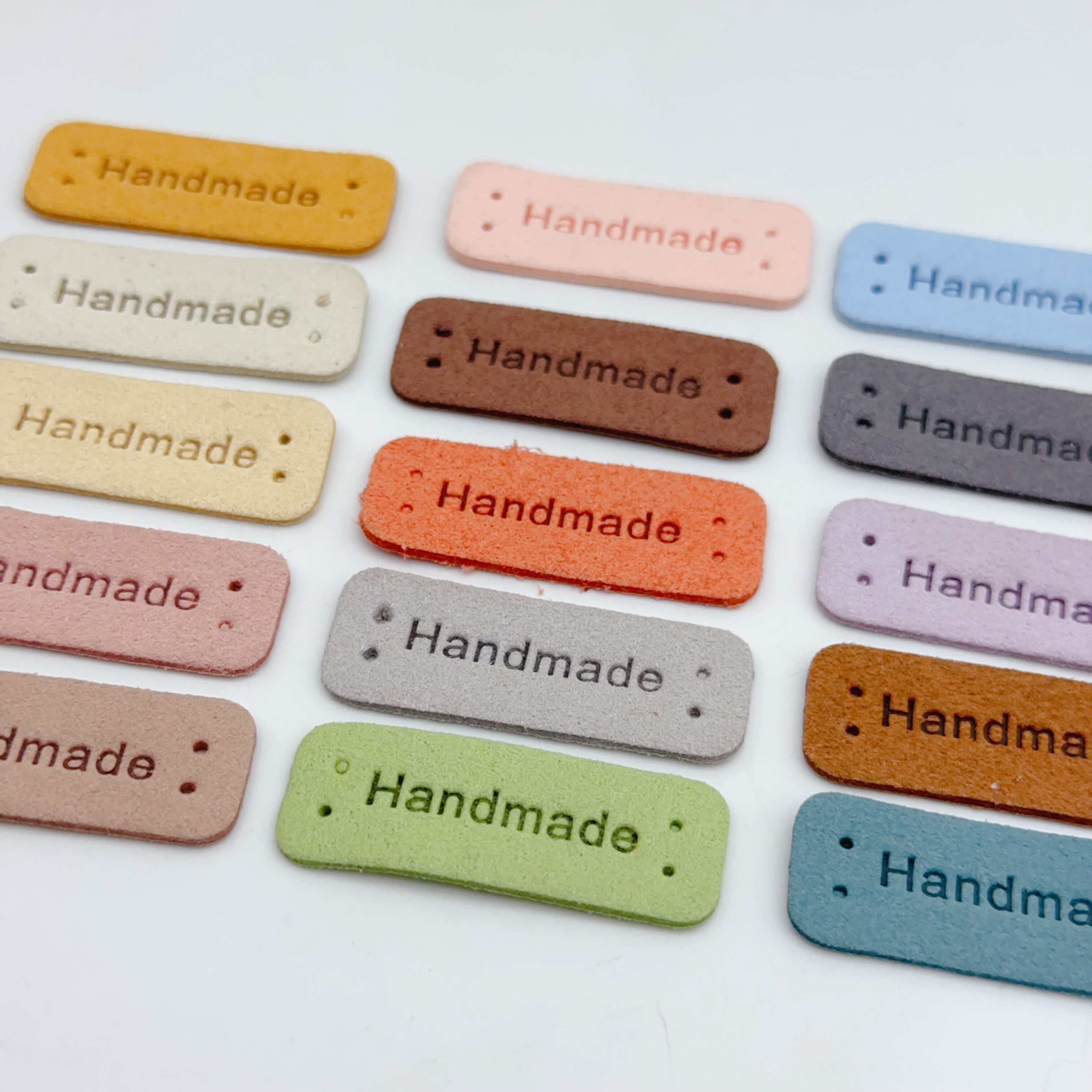 JiuJiu韩国绒彩色手工制作布标布贴服饰包包围巾DIY标签铭牌,淘宝优惠券,粉丝福利购,淘宝优惠卷