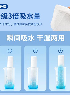 超厚足量美容院洗脸巾棉大卷洁面卷筒棉柔网纹一次性擦脸珍珠纹
