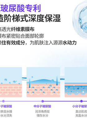 紧致毛孔补水舒缓敏感肌面膜
