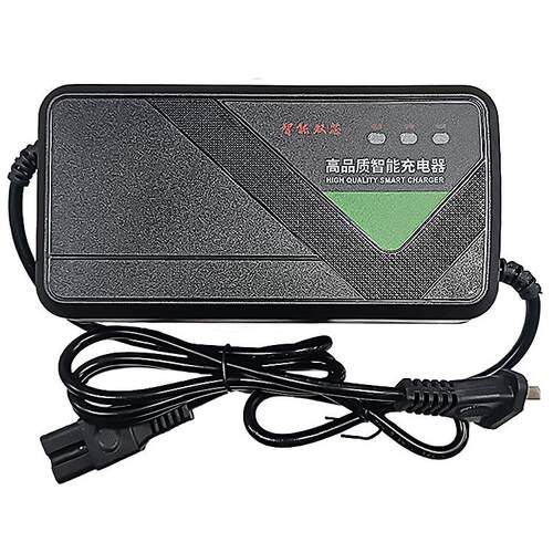 电动车充电器5A2A锂电充DC口009深远A8A8T901314串方口品口48V60V - 图1