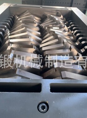 金属撕碎机刀箱塑料薄膜建筑垃圾木材破碎机机箱源头实力工厂现货