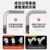 New sewer dredge retractable pipe dredge washbasin bathroom floor drain hair cleaning brush toilet