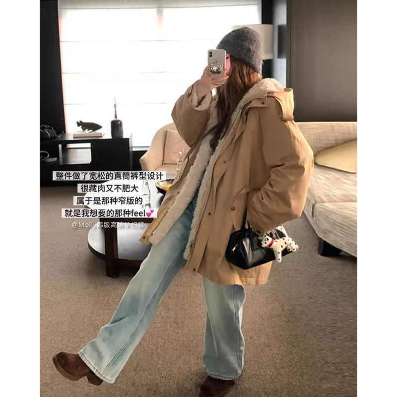 孕妇窄版浅蓝色牛仔拖地裤秋冬外穿加绒加厚时尚休闲直筒阔腿裤子,淘宝优惠券,粉丝福利购,淘宝优惠卷