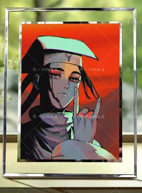 日月同错高皓光周边画框二次元摆件立体玻璃相框卧室桌面立式摆台