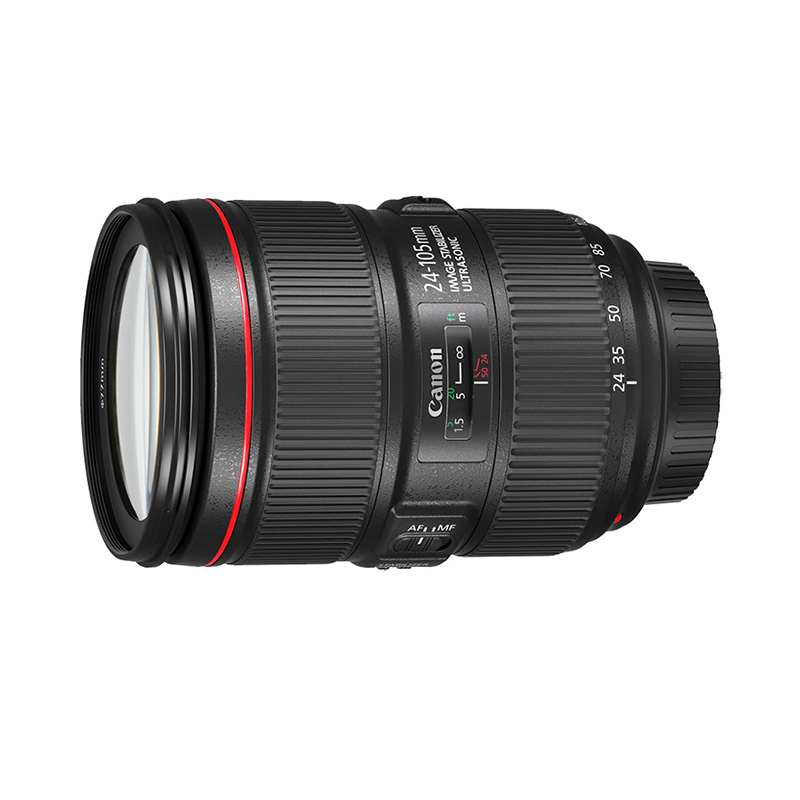 佳能EF 24-105mm f/4L IS II USM二代红圈广角防抖镜头24-105 STM - 图1