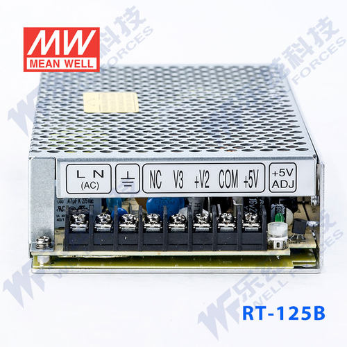 明纬5V±12V三路电源132W RT-125B 5V12A +12V5A-12V1A - 图1