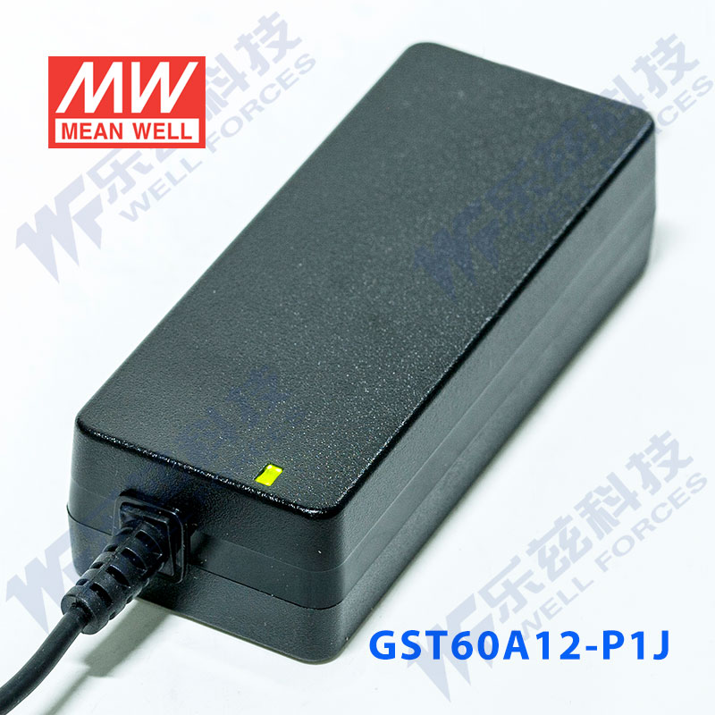 GST60A12-P1J台湾明纬60W12V电源适配器5A三插,节能升级替GS-图3