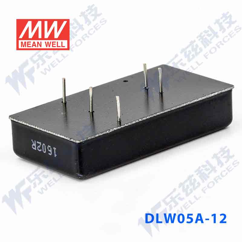 台湾明纬DC-DC模块电源DLW05A-12 5W 9~18V转±12V0.23A双路输出 - 图1