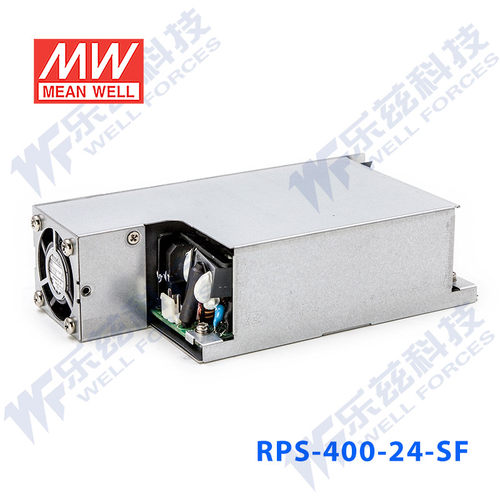 明纬24V电源400W RPS-400-24-SF 基板+外壳+侧装风扇医疗型 台湾 - 图2