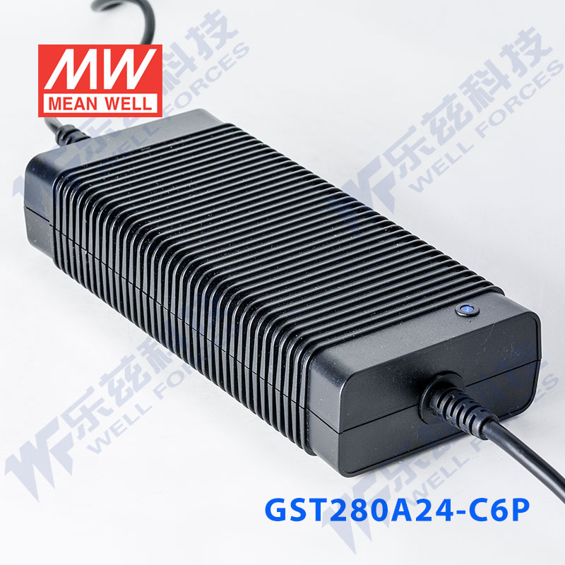 GST280A24-C6P台湾明纬280W24V电源适配器11.67A3插,节能升级替GS - 图2