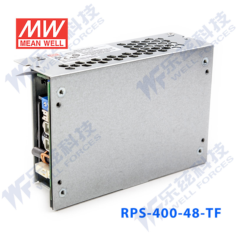 RPS-400-48-TF台湾明纬400W48V稳压PCB裸板医疗电源8.4A顶置风扇 - 图1