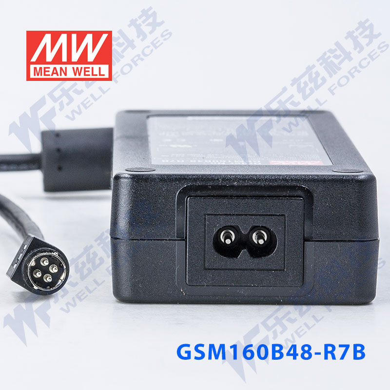 GSM160B48-R7B台湾明纬160W48V电源适配器直流3.34A 两插,医疗级 - 图1