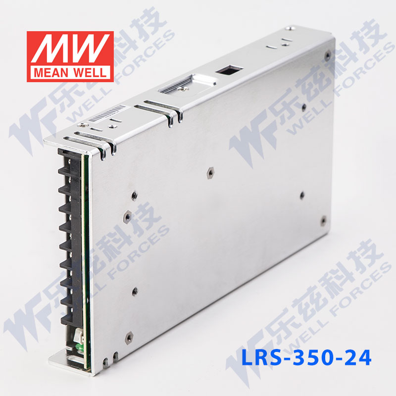 LRS-350-24台湾明纬350W24V开关电源14.6A直流稳压LED灯