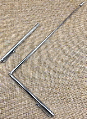 正品水脉仪不锈钢黄铜寻龙尺高精敏度罗盘罗经仪折叠探测棒尺