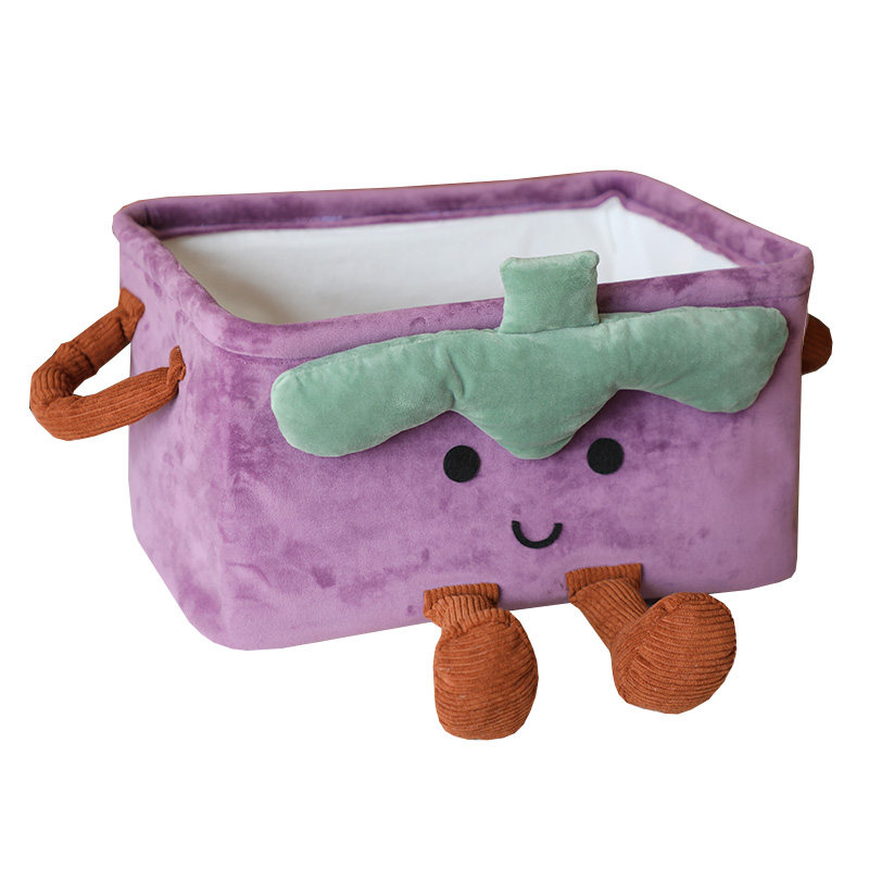 可爱玩具收纳盒客厅零食筐杂物整理置物篮家居桌面储物篮卡通摆件,淘宝优惠券,粉丝福利购,淘宝优惠卷