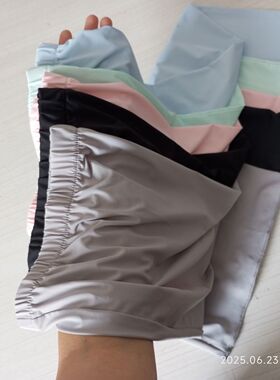 夏季男士护腿冰丝防晒腿套女户外