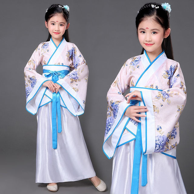 Children and students Hanfu classical performance costumes
