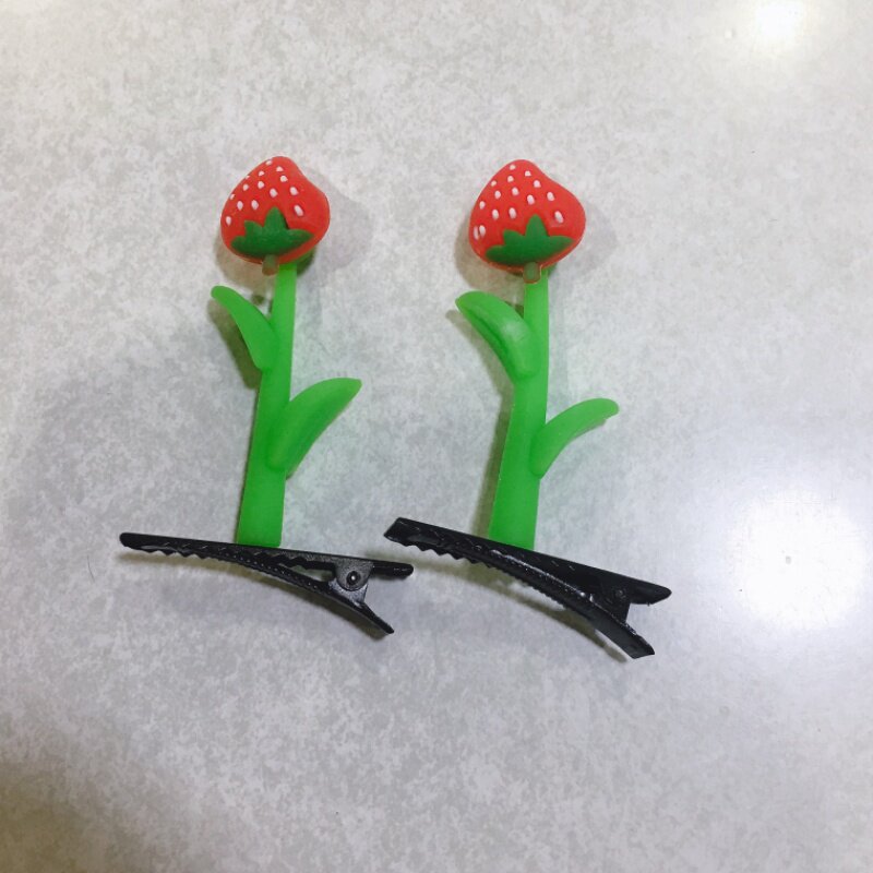 抖音新款网红卖萌神器糖果色鸭嘴夹 tsangkai曾家银发饰