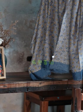 复古文艺减龄气质百搭围巾披肩W125清仓特价