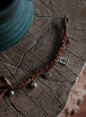 男女通用布手工编织手串