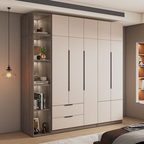 衣柜卧室家用出租房用组装简易储物柜小户型2026新款儿童实木衣橱 - 图2