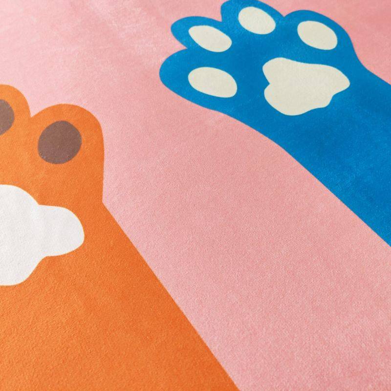 New style children's room anti-fall play custom cartoon carpet