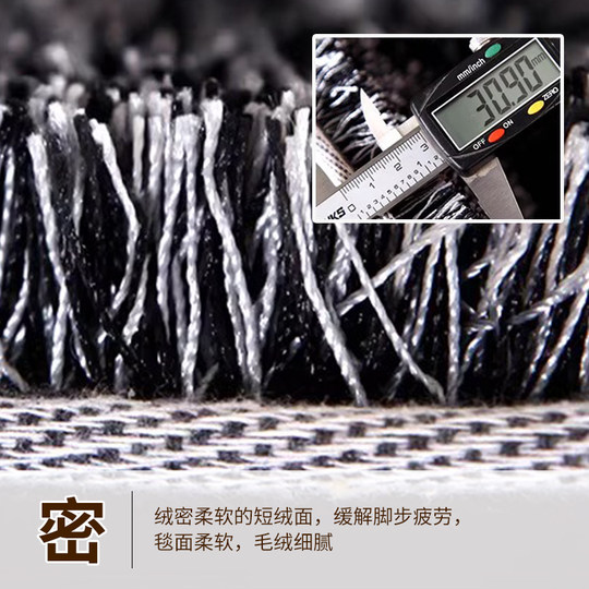 加密韩国亮丝秋冬毛绒地毯客厅茶几毯卧室床边毯服装店橱窗瓷砖店