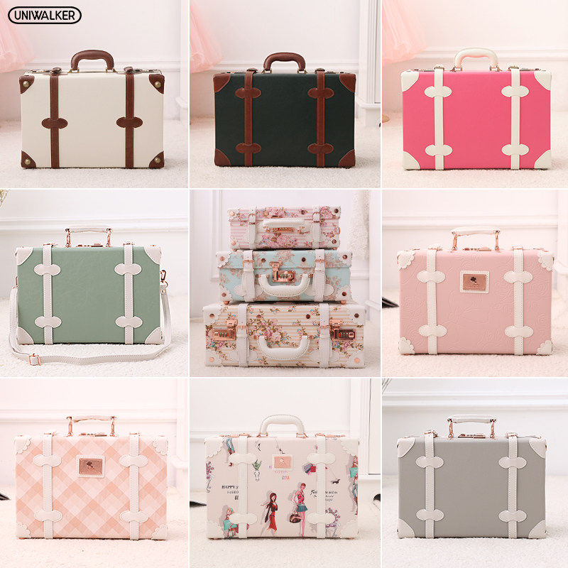 uniwalker复古手提箱迷你结婚小包 uniwalker旅行箱