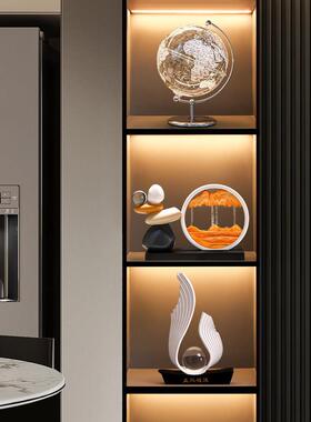 时来运转流沙画画摆件客