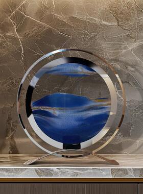 创意动态流沙画摆件客厅