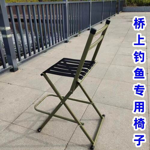 便携式马扎钓鱼凳子户外折叠椅子露营装备靠背美术生写生椅折叠凳 - 图0