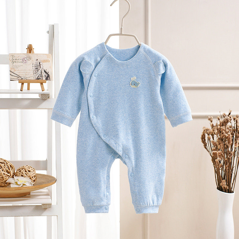 婴儿连体衣纯棉新生儿哈衣爬服宝宝衣服连体睡衣长袖无骨内衣春秋,淘宝优惠券,粉丝福利购,淘宝优惠卷