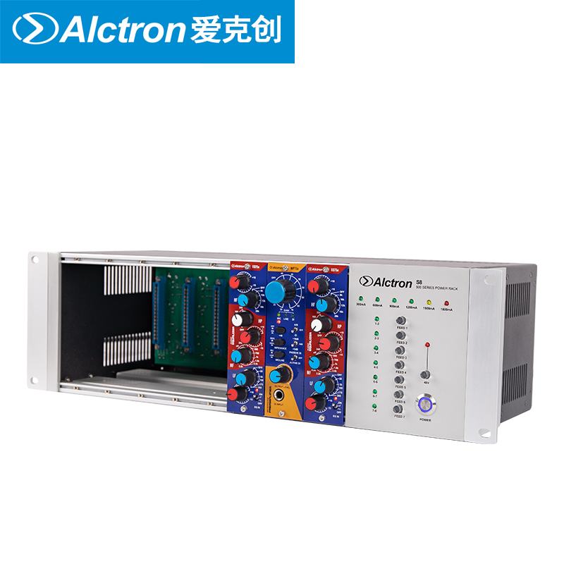 Alctron/爱克创 S8专业舞台电源箱500系列8通道电源箱供电麦克风-图0