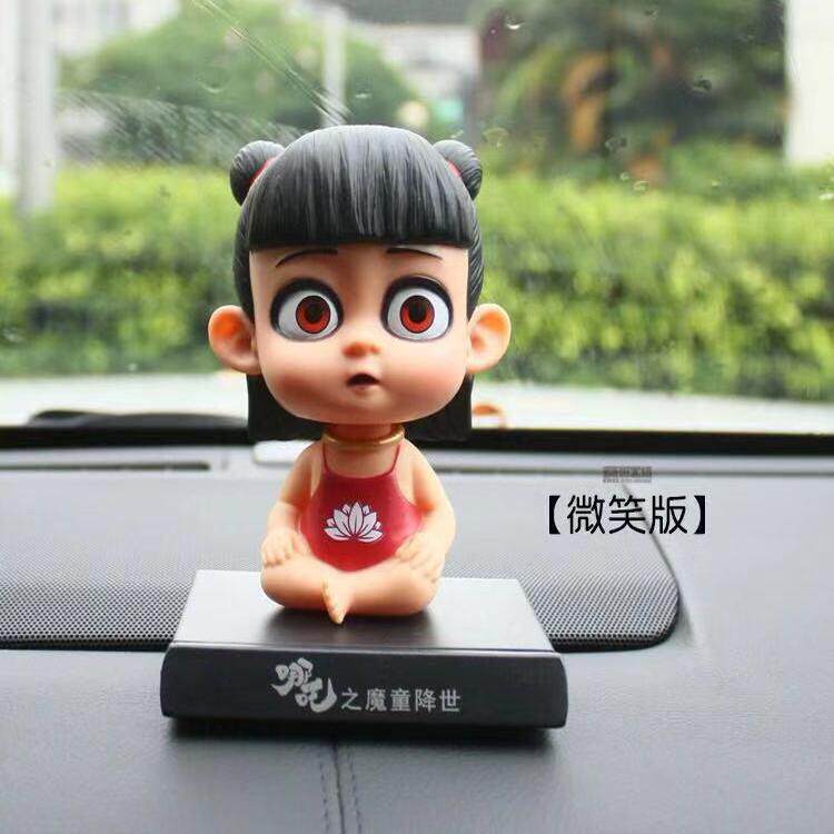 哪咤之魔童闹海汽车摆件摇头公仔小车内饰用品玩偶哪吒2动漫周边