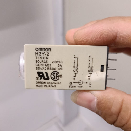 原装欧姆龙时间继电器H3Y-2 H3Y-2-C H3Y-4 DC24v AC220v通电延时-图1