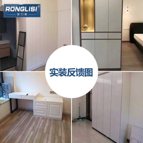 荣力斯柜门按压式反弹器免拉手隐形门弹簧开关柜门碰珠自弹按弹器 - 图1