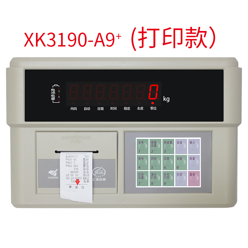 上海XK3190-A9+P仪表称重显示器A9打印仪表电子秤地磅仪表