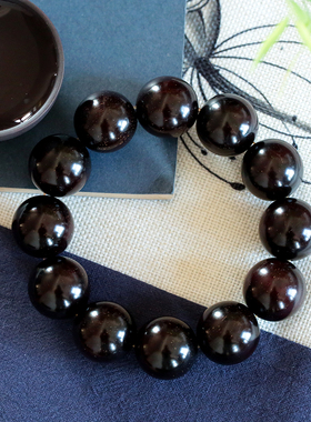 星玺正宗印度小叶紫檀8mm108手串