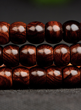 海南黄花梨手串108颗8x10mm项链