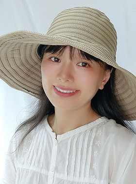 沙滩太阳帽子夏季女士日系原单