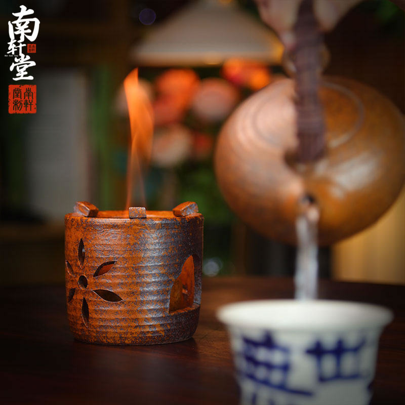 复古紫砂还原烧太阳花酒精炉烧水茶壶围炉煮茶明火炉子功夫茶道具,淘宝优惠券,粉丝福利购,淘宝优惠卷