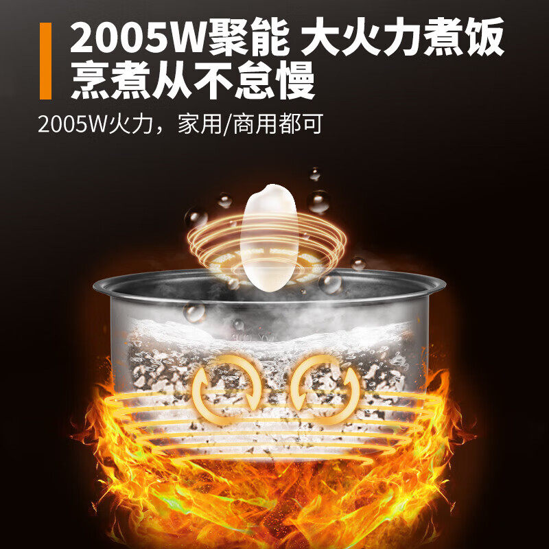 美的商用电饭煲食堂饭店餐厅酒店工厂保温蒸饭锅大容量2026新款,淘宝优惠券,粉丝福利购,淘宝优惠卷