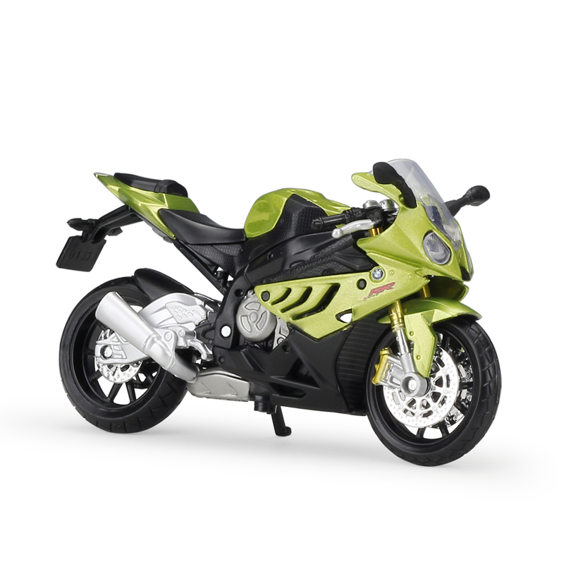 美驰图1:18宝马BMW S1000RR 摩托车模型仿真合金车模型玩具 - 图3