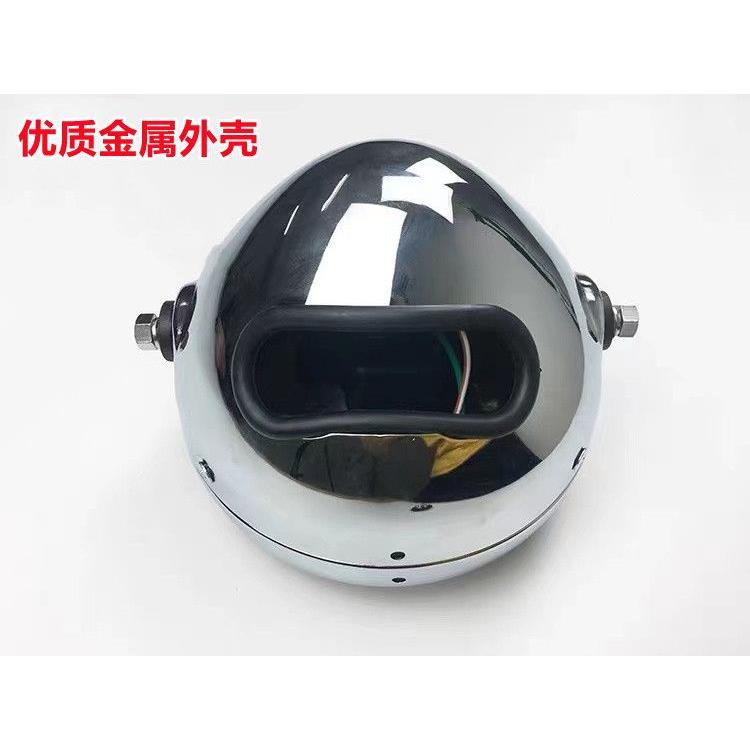 摩托车太子GN125F/GN125-2F/HJ125-8E/8F新款太子前照灯大灯总成 - 图0