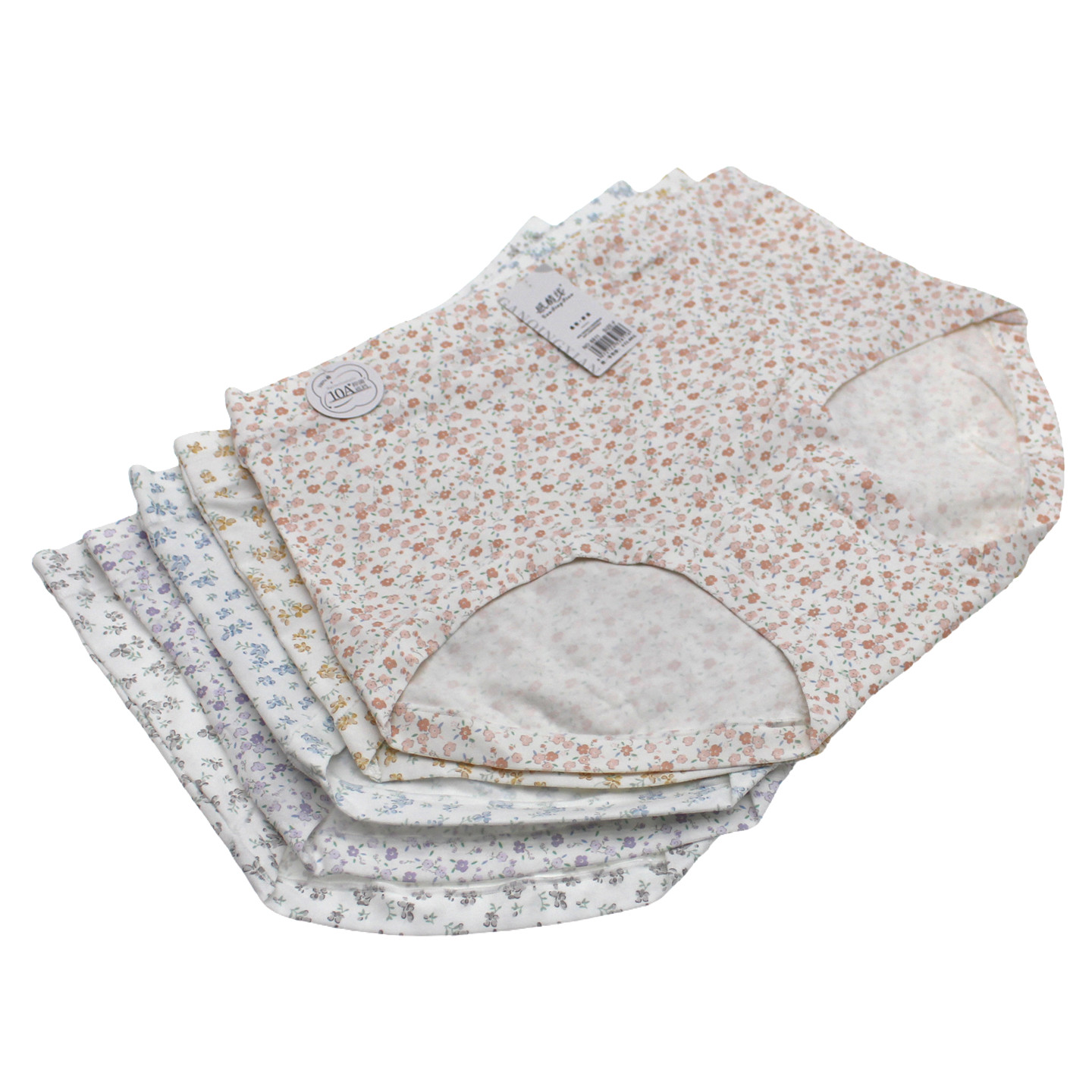 女士中腰印花棉8811包臀中版弹力贴身好穿内裤田园短裤630碎花,淘宝优惠券,粉丝福利购,淘宝优惠卷