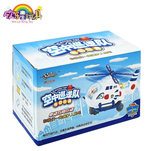 Электрический универсальный самолет, внедорожный вертолет, легкий автобус для мальчиков, игрушечная машина, модель автомобиля, полиция