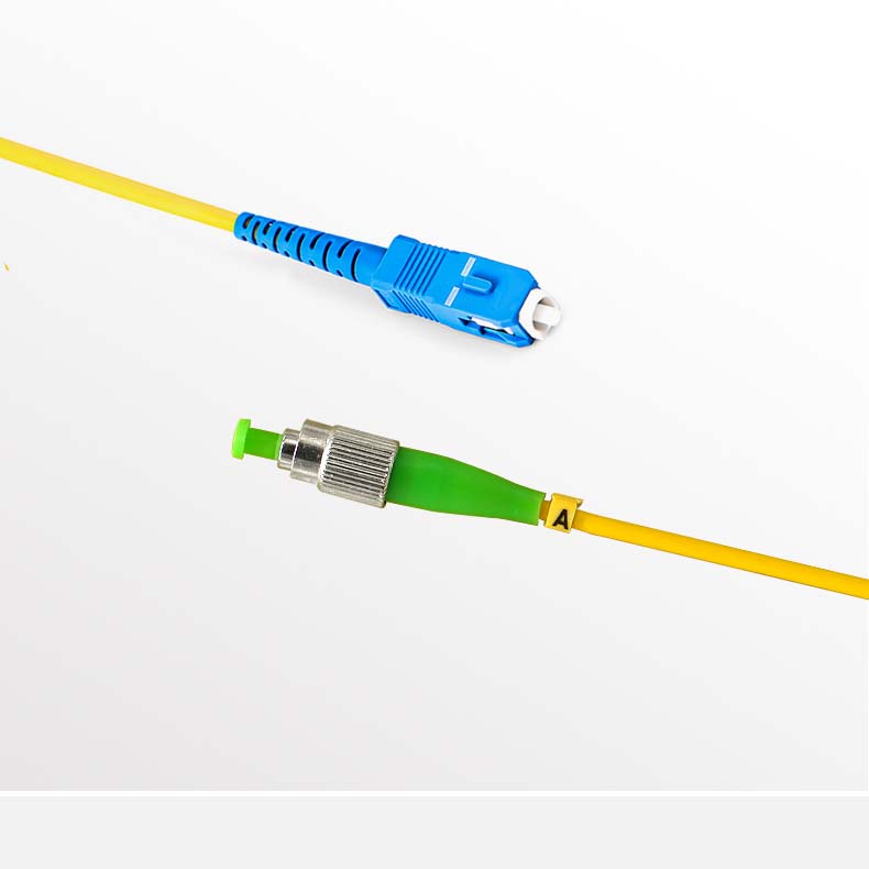 广电级APC光纤跳线FC/APC-SC/UPC 圆转大方绿头转蓝头方电转电信活动光纤连接器尾纤fiber patchcord单模单芯 - 图3