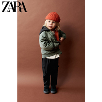 ZARA Autumn Winter New Baby Girl Baby Girl Splicing Pilot Baseball Suit Outdoor Jacket 3338069505