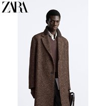 ZARA WINTER NEW PINT MENS CLOTHING TEXTURED COAT LIMITED EDITION Limited Edition 6717306700